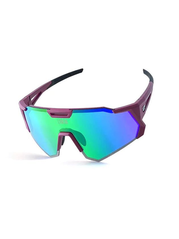 Polarisierte Radfahrer-Sonnenbrille LS350 - Lila - Lameda