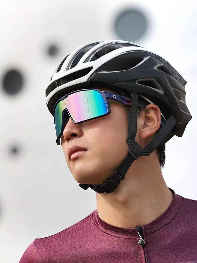 Polarisierte Radfahrer-Sonnenbrille LS450 – Mirageviolett
