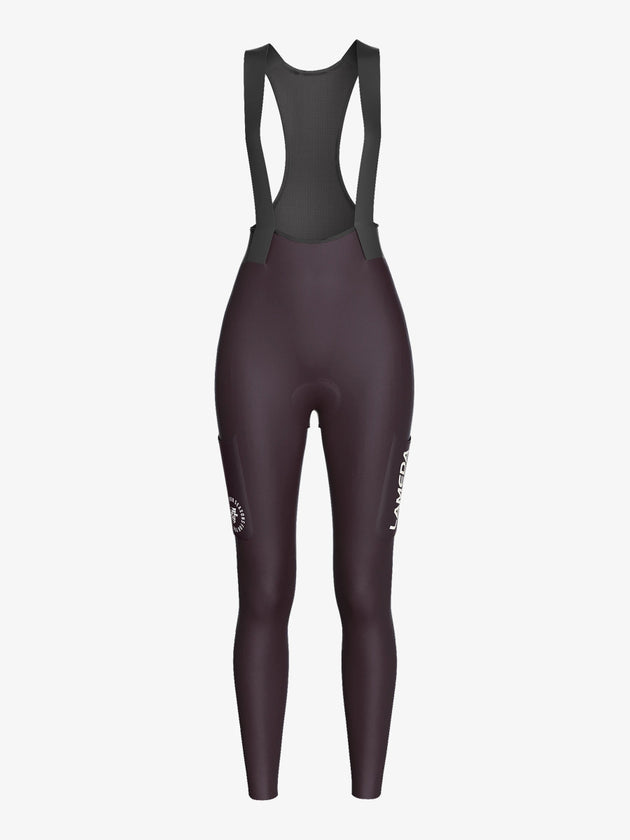 Culotte térmico con tirantes Pro para mujer S469 - Morado - Lameda