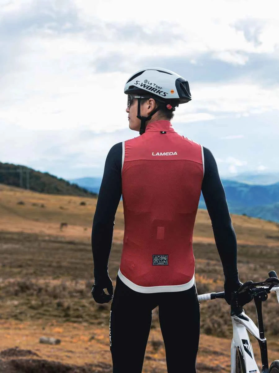 windbreaker herren rennrad LAMEDA Radsport Windbreaker mit Bio-Sorona®-Gewebe – Lameda