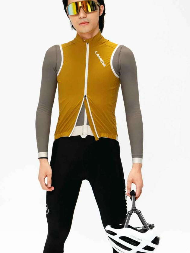 パルス・メンズ・ベスト - イエロー