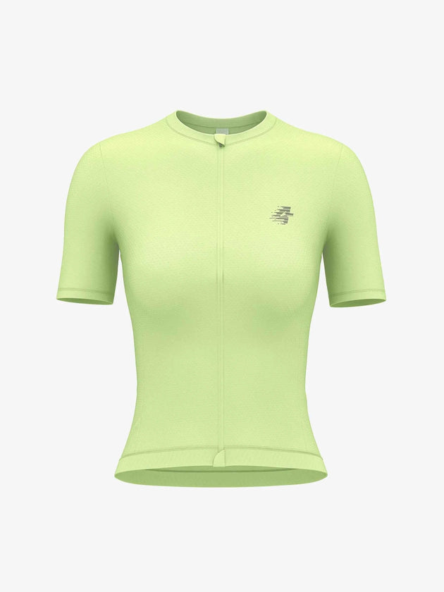Quill Women Cycling Jersey - Pear Yellow
