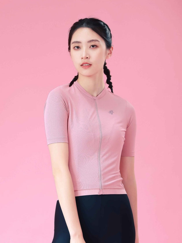 Quill Frauen Radfahren Jersey - Prisma Rosa
