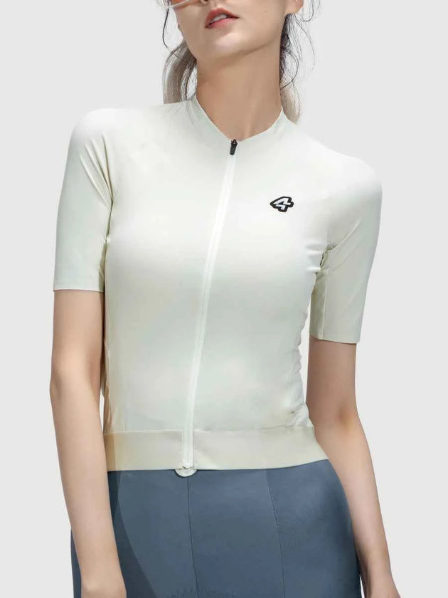Ripple Dream Damen Radfahren Jersey - Weiß