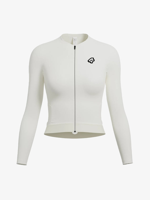Ripple Grace Women's Cycling Jersey - Cream