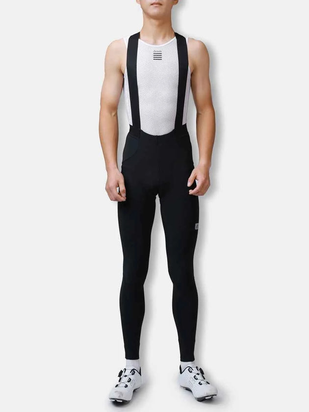 Culotte con tirantes Saturday Thermal Fleeced Hombre - Negro