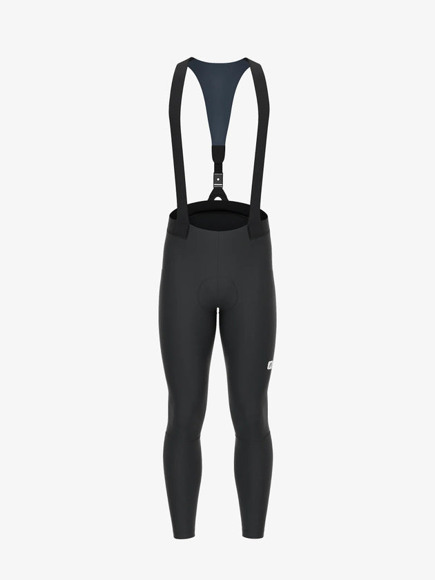 Saturday Men's Thermal Fleeced Bib Tights - Black - Lameda