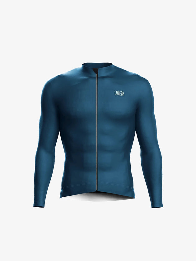 Sheen Unisex Fleeced Thermal Jersey - Blue - Lameda