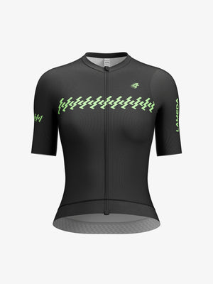 Slumber women short sleeve cycling jersey ink green