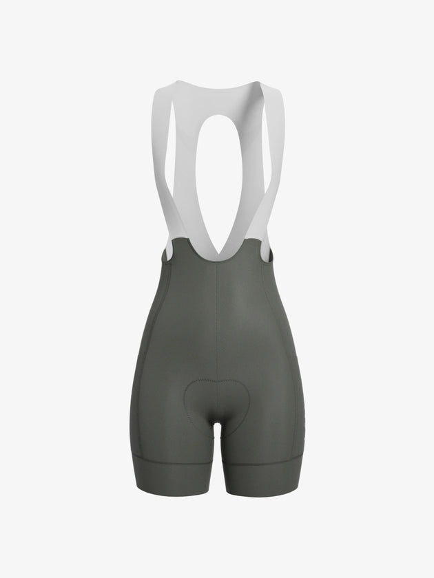 Culotte largo con tirantes Soothe mujer gris verde