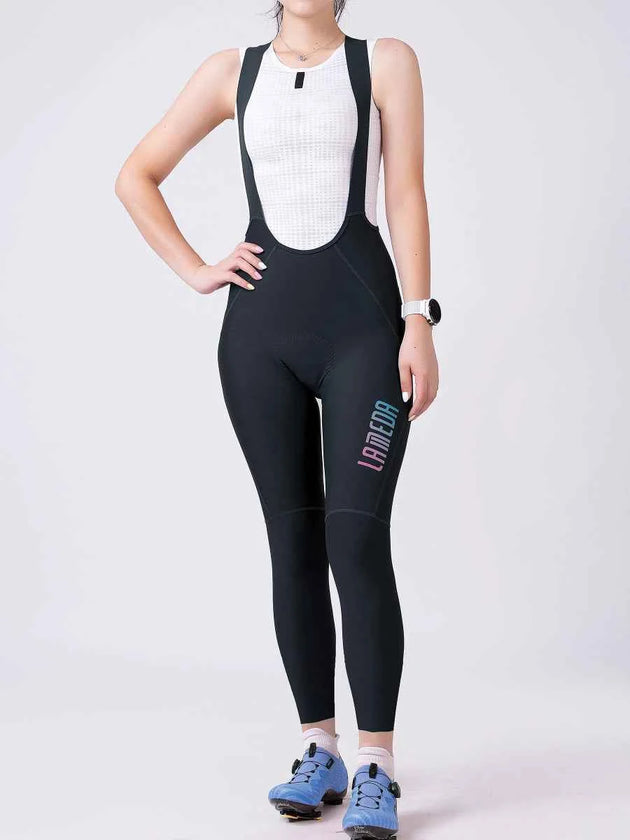 Starlight Frauen Radfahren Bib Tights - Schwarz