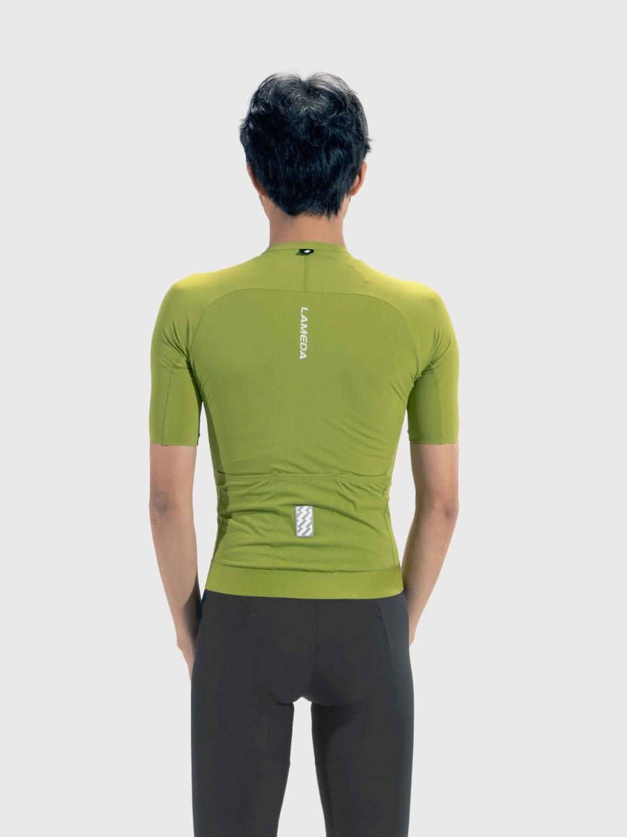 LAMEDA SUMMIT RIDE Men's Cycling Tee - 3D Compression & Drop-Proof