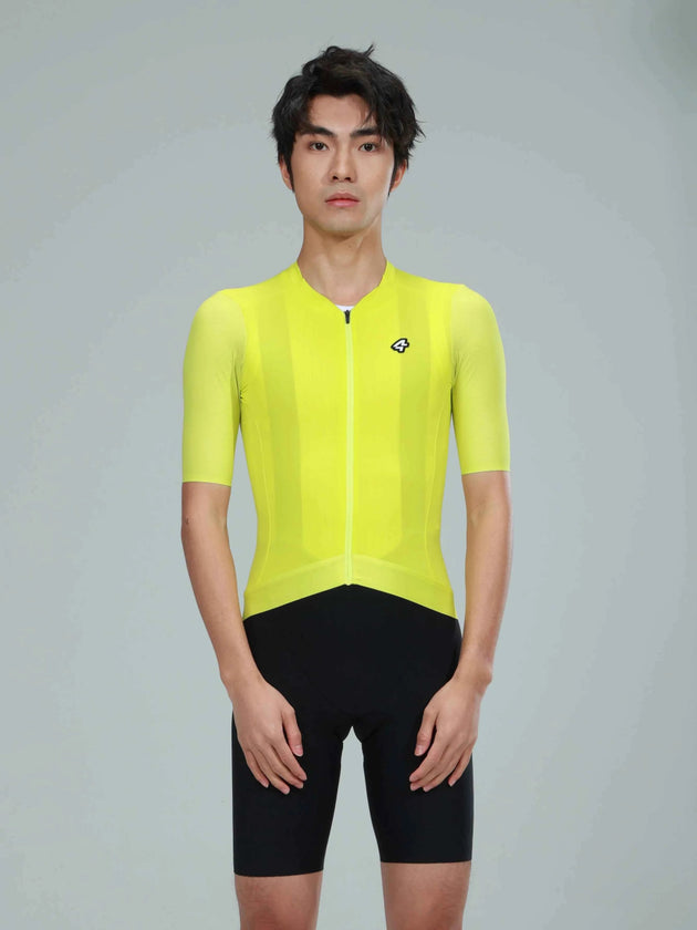 Maillot ciclismo Sunny Hombre - Amarillo Limón