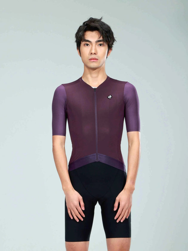 Sunny Men Cycling Jersey - Meadow Purple