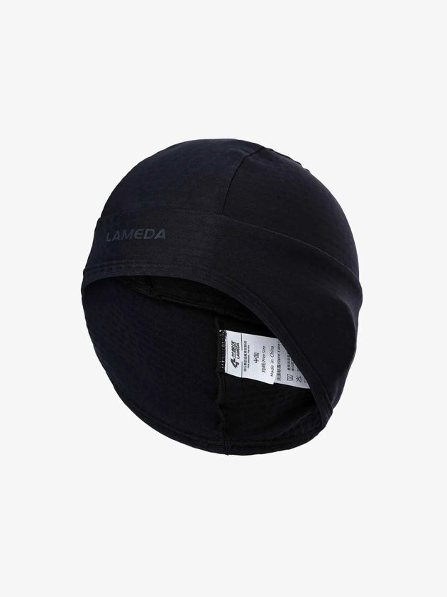 Thermal Beanie for Under Bike Helmet - White