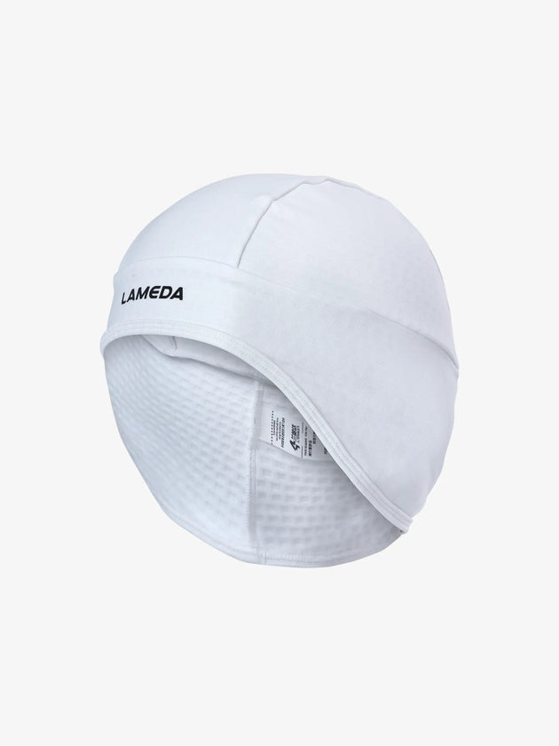 Thermal Beanie für unter Fahrradhelm - Weiß