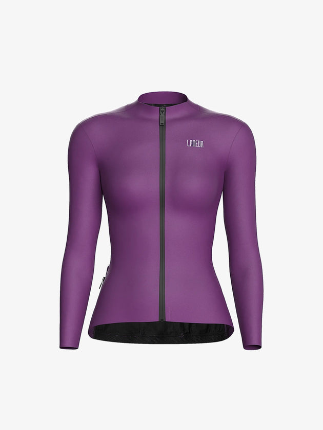 Transcend Women's Fleeced Thermal Jersey - Lila