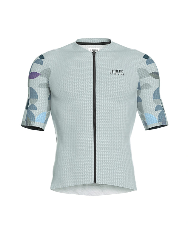Maillot ciclismo hombre azul tendencia