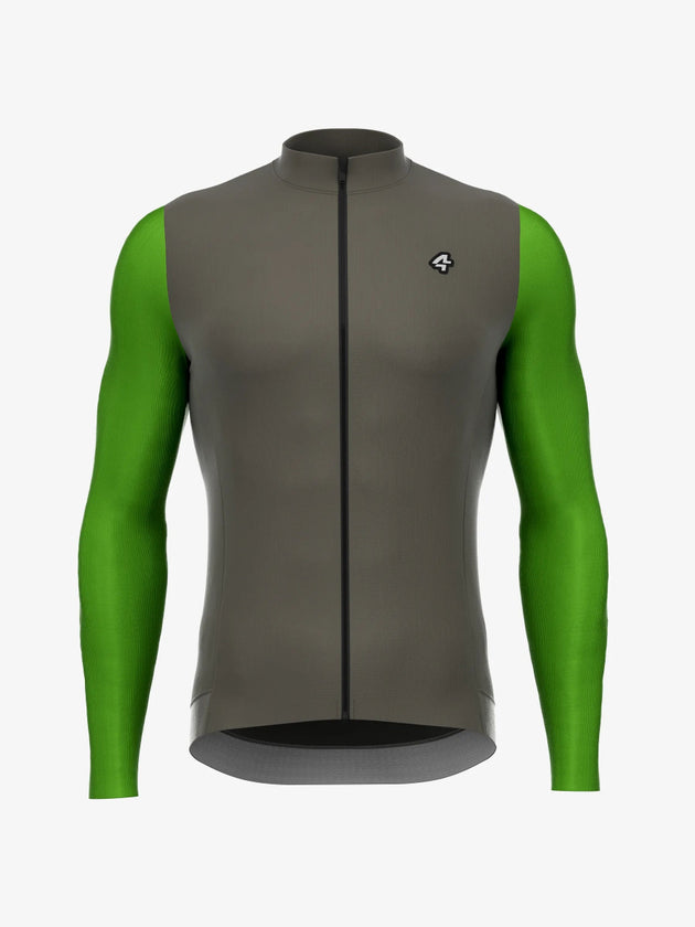 Vigour Men's Fleeced Thermal Jersey - Grün - Lameda
