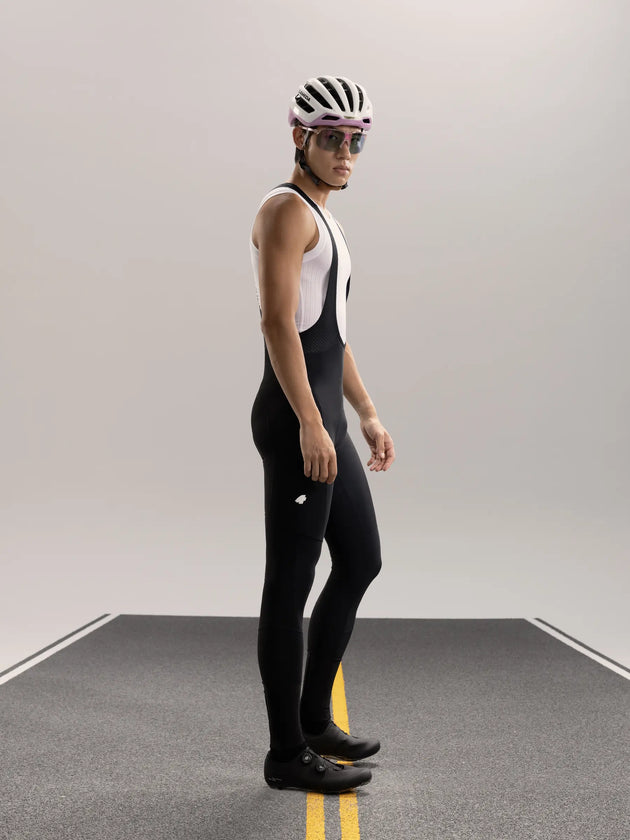 Wind Chaser Men's Thermal Bib Tights - Black