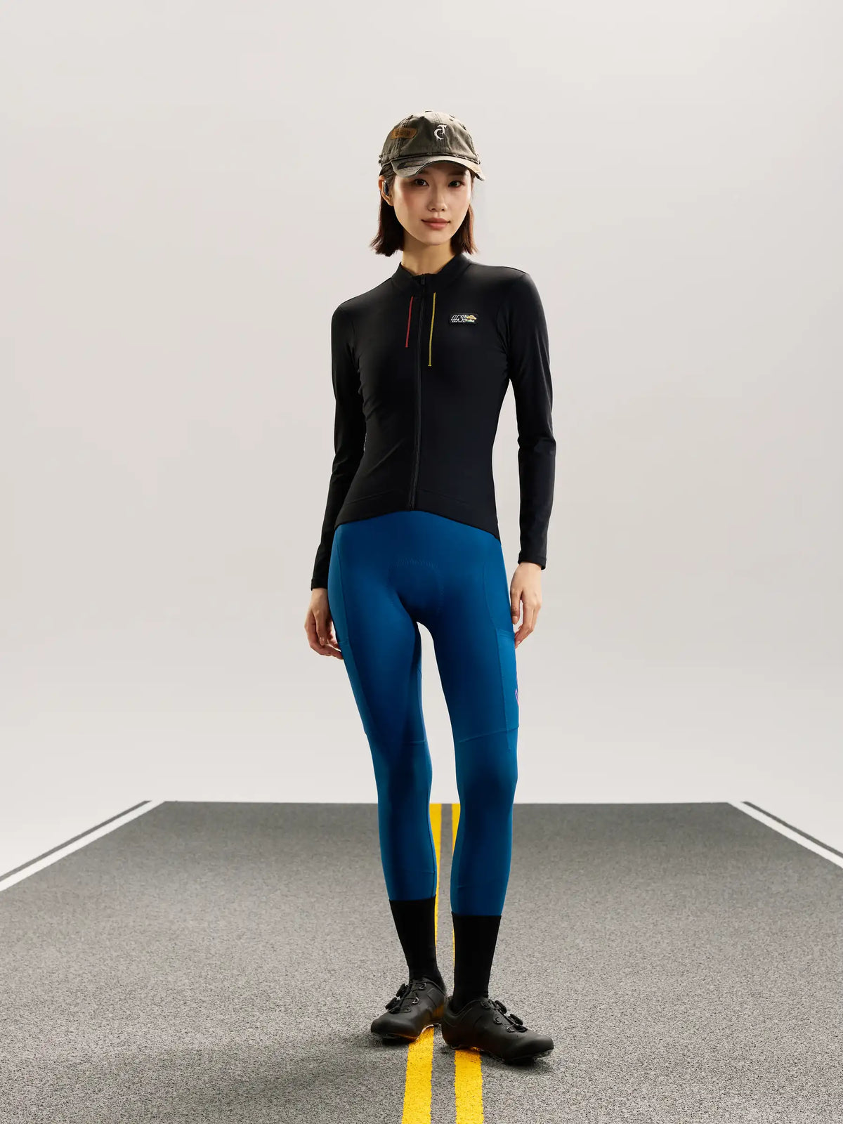 Wind Chaser Women's Thermal Bib Tights - Blue