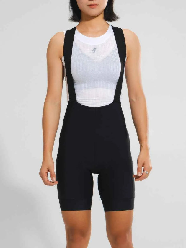 Basic-Trägerhose für Frauen 2025SSZ504 - Schwarz