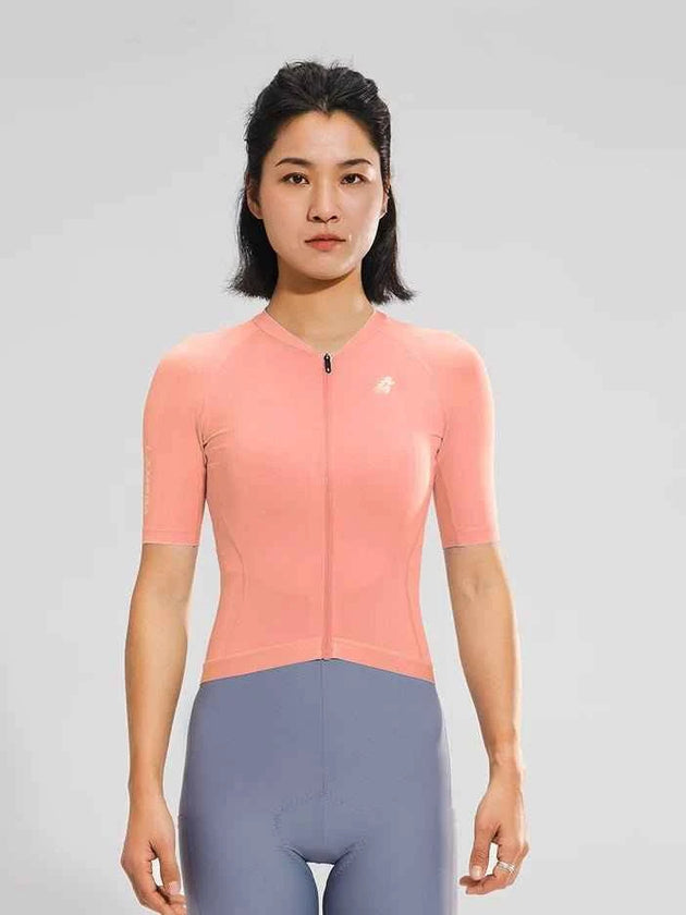 Damen Basic Radfahren Jersey 2025SSXX483 - Hellrosa