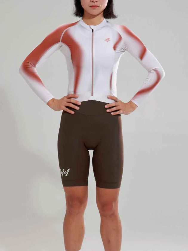 Damen Elite Radtrikot 2025SSZ589 - Braun