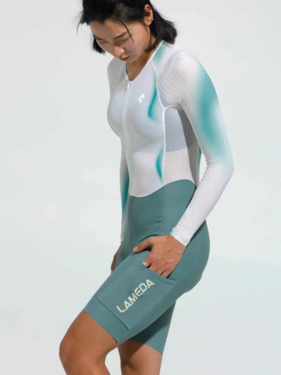 LAMEDA Aero-Optimized Pro Cycling Skinsuit Maximum Speed & Power