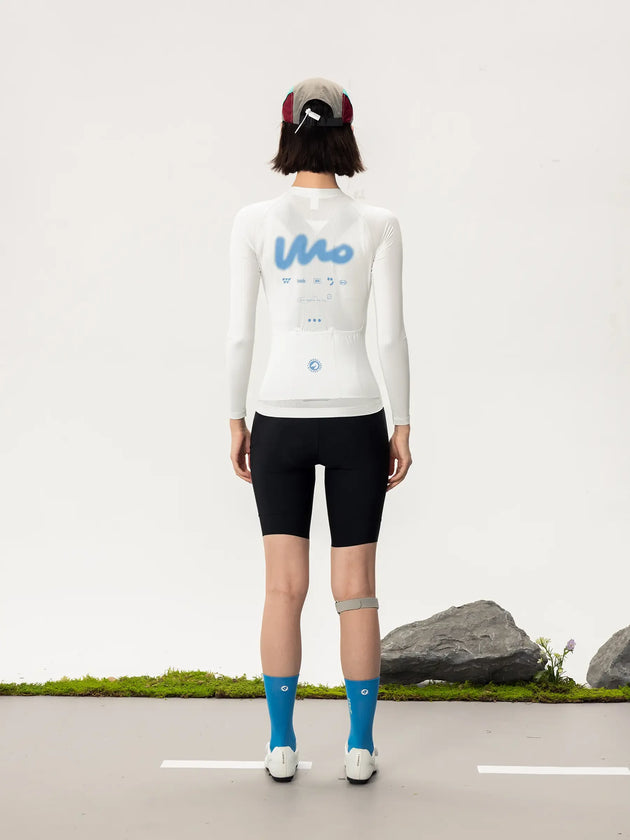 Maglia Unisex Manica Lunga Jersey 2026SSZ898 - Blu
