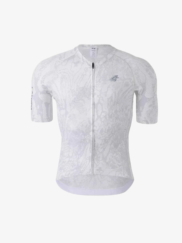 Men's Basic Cycling Jersey 2025SSXX590SS - White Snake