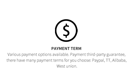 various payment options available